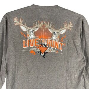 Columbia‎ PHG Shirt Mens M Hunting Outdoors Deer Buck Stag Performance Classic
